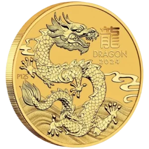 Perth Mint 2024 Lunar Dragon 1/10 oz Gold Coin