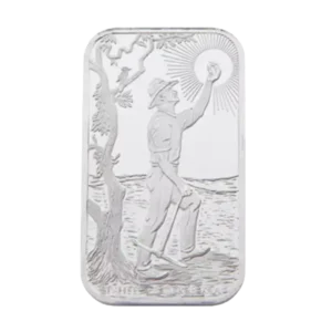 ABC Eureka Minted Tablet Silver Bar 1 oz