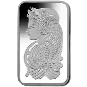 1/2 oz PAMP Minted Bar Platinum
