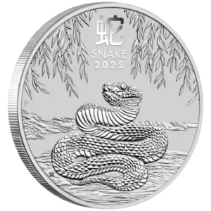 Australia 1 oz Silver Lunar Year of the Snake BU 2025 ( Lunar Series 3)